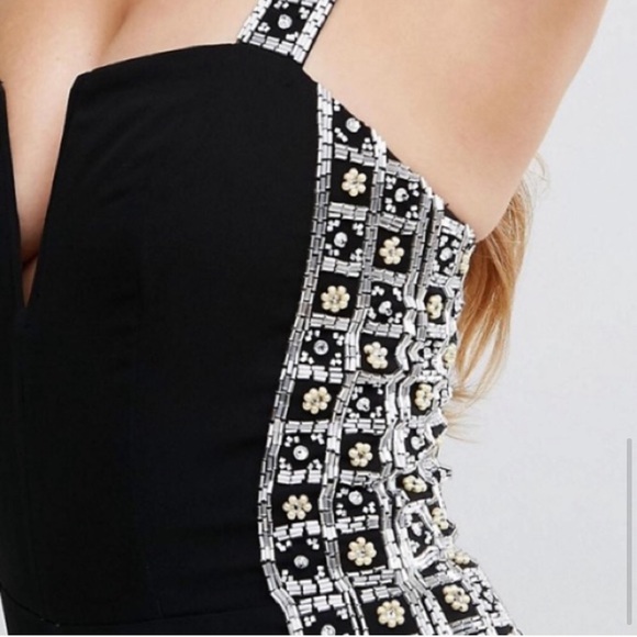ASOS TALL EXCLUSIVE Embellished Side Jumpsuit - Picture 4 of 4